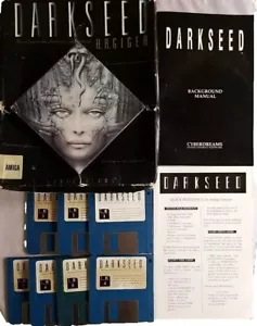DARKSEED Commodore AMIGA H.R. Giger Vintage BIG BOX by CyberDreams 1992 - Picture 1 of 9