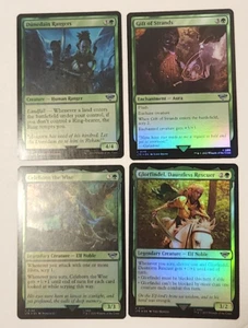 Mtg FOIL Dunedain Rangers Lotr Unc + 3 Other Cards - Picture 1 of 1