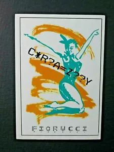 FIORUCCI POP ART Vintage DESIGN STICKER PANINI 196 Swim Crazy pin up girl - Bild 1 von 2