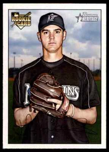 2007 Bowman Heritage Rick Vanden Hurk Rookie Florida Marlins #218 - Picture 1 of 2
