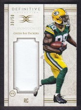 2015 Definitive Collection Jumbo Patch #JPC-TM Ty Montgomery 30/50