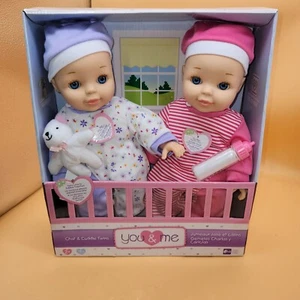 You & Me Deluxe Chat & Cuddle Talking Twins New In Box Tested & Works. - Picture 1 of 13