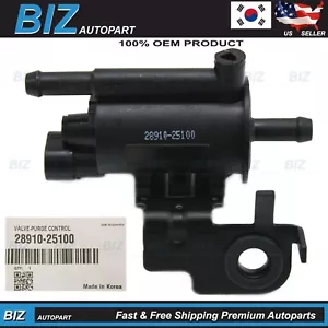 Purge Control Valve w/ Bracket for 2006-18 Hyundai Kia 2.0L 2.4L 28910-25100 - Picture 1 of 6