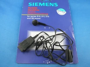 Original Siemens Mono Headset Freisprecheinrichtung Series S10 S11 E10 S6 power - Picture 1 of 12