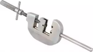 Hand Knurler, 1/4" to 1-1/4" Capacity, 1/2" Knurl Diam, 1/4" Face, 3/16" Hole - Picture 1 of 1