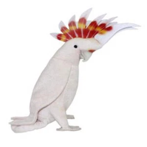 Hansa Major Mitchells Cockatoo Bird Soft Plush Toy 32cm Ages 3 Years and Up - Picture 1 of 3