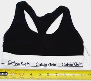 Calvin Klein Black Small Bra - Picture 1 of 9