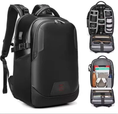 Camera Bag DSLR SLR Backpack Waterproof Travel Luggage Rucksack - Image 1 of 4