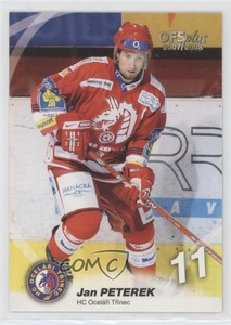 2007-08 OFS Plus ELH Czech Extraliga Jan Peterek #177