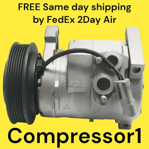 Compresor de aire acondicionado para Dodge Caravan 3,3 L 3,8 L 2001 2002 2003 2004 2006 2007 - Imagen 1 de 2