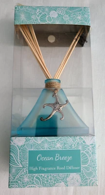 GC Fragrance OCEAN BREEZE Reed Diffuser Set 3.52 fl. oz Fragranced Liquid New - Image 1 of 4