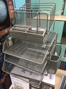 All-in-One Mesh Schreibtisch Organizer - Bild 1 von 11