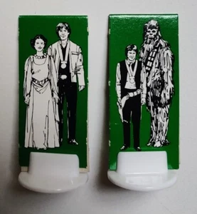 Juego Star Wars Escape from Death Star - 2 Fichas Verdes - 1977 Piezas de repuesto - Imagen 1 de 2