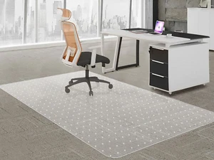 Extra Large Office Chair Mat for Carpet, 96" x 46" Clear Floor Protector Mat - Picture 1 of 7