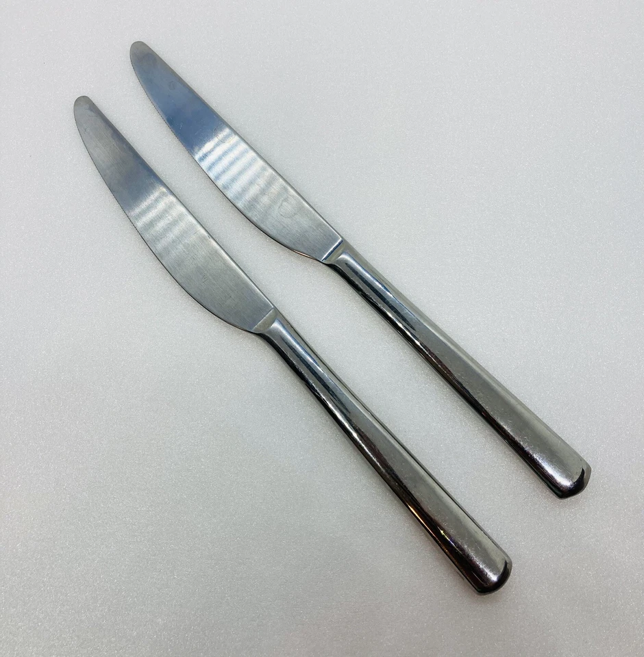 Juego de cuchillos de cena IKEA cubiertos de acero inoxidable 9” mango moderno 26 Foto 1 de 4