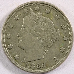 1883 Liberty Nickel - ss/vz - Bild 1 von 2