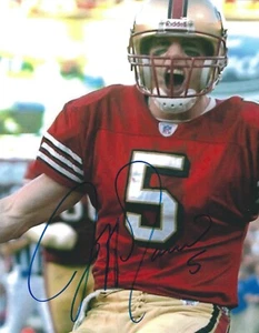JEFF GARCIA San Francisco 49ers Signed 8 x 10 Photo NFL Football FREE SHIPPING - Picture 1 of 1