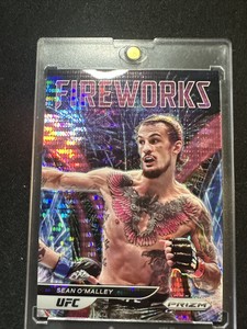 Sean O Malley 2022 Prizm Fireworks Pink Pulsar /42