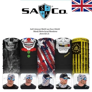 Salt Armour Multi use Face Shield Mask/ Balaclava/Bandana from U.S.A  - Picture 1 of 33