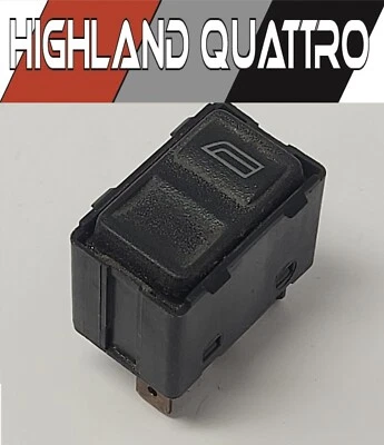 Audi coupe 80 90 100 genuine electric window switch 443959855D  DARK BROWN - Изображение 1 из 4