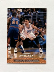 Trajan Langdon 1999-00 Topps Stadium Club 1999 NBA Draft Pick #186 Rookie RC - Picture 1 of 2