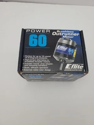 E-flite Power 60 Brushless Outrunner Motor 400Kv EFLM4060A Electric Brushless - Image 1 of 4