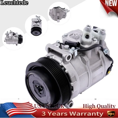 AC Compressor Fits Mercedes-Benz Porsche Boxster Cayenne Cayman CO 10808J Foto 1 de 4