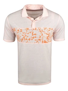 NWT $65 Oakley Shirt Top Polo Mens Medium Sand Print Golf Lightweight Casual - Picture 1 of 10