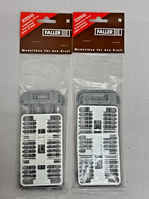 Faller 272541 Spur N Leitplanken 86 cm  Begrenzungspfosten 40 Stück 2 Pack OVP - Bild 1 von 2