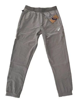 $60 Asics Men's Woven Stretch Pants - Brown/Beige BE102 - Medium - New With Tags - Image 1 of 4