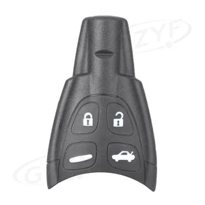 Für Saab 9-3 Sport Autoschlüssel Gehäuse Hülle Abdeckung 4 Tasten 2003-2011 - Bild 1 von 7