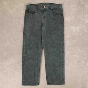 Pantalones de mezclilla gris para hombre Levi's Vintage 501 calce recto W34 L28 - Imagen 1 de 7