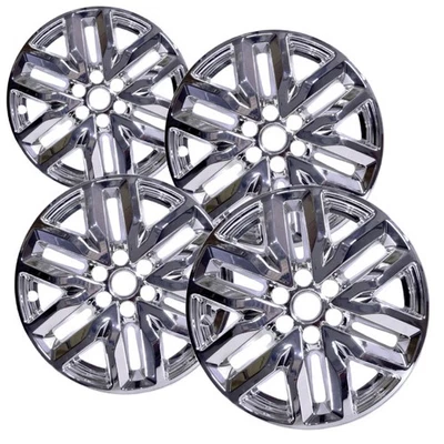 Set of 4 Chrome ABS 18 inch Impostor Wheel Skins for 17-19 GMC Acadia Rim Covers Foto 1 de 4