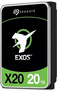 Seagate Exos X20 ST20000NM007D 20 To 7200 tr/min 256 Mo de cache interne dur 3,5" - Photo 1/8