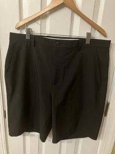 FootJoy FJ Lightweight Golf Shorts Mens 38 Black Golf Performance Stretch Chino - Picture 1 of 6