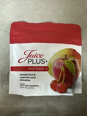 NUEVO Juice Plus + Mezcla de Frutas 120 Masticables Suaves BB 02/2026 Foto 1 de 3