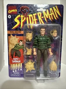 Hasbro Marvel Legends Spider-Man Sandman 6-Zoll Retro-Actionfigur – F2793 - Bild 1 von 4