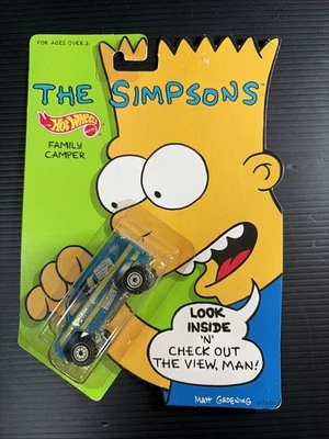 1990 Hot Wheels *The Simpsons* Family Camper NEW - Image 1 of 4