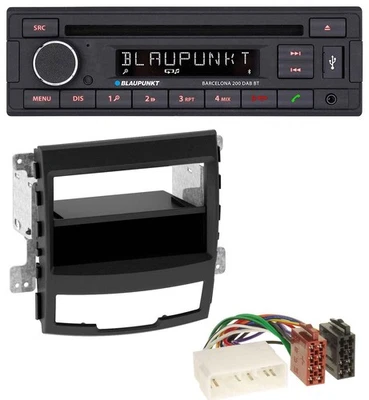 Blaupunkt USB DAB CD Bluetooth MP3 Autoradio für SsangYong Korando CK 2010-2013 - Bild 1 von 4
