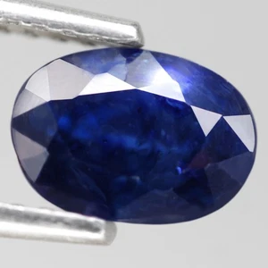 1.30Ct. Natural Gemstone Sapphire Blue Color Oval Facet Normal Heated Australia - Picture 1 of 7