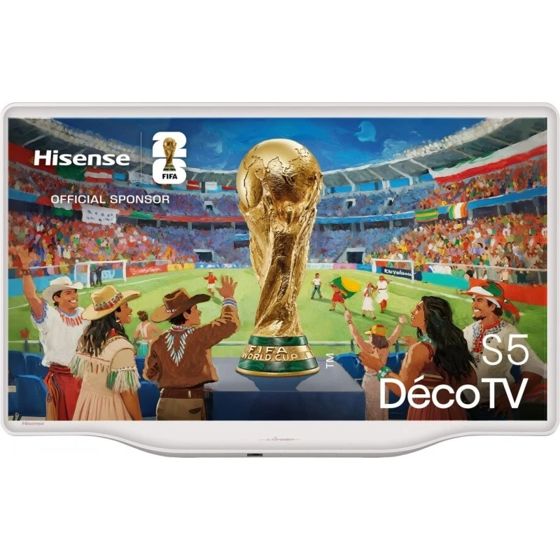 Hisense 32S5Q 81,3 cm (32") Full HD Smart TV Wi-Fi Argento, Bianco - Immagine 1 di 1