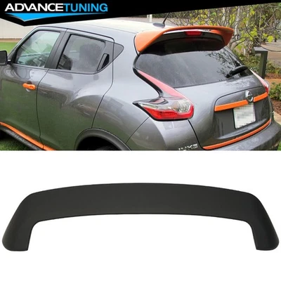 Fits 11-17 Nissan Juke 4-Door OE Style Matte Black Rear Roof Spoiler Wing - ABS - Image 1 of 4