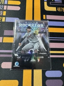 Inserto Bowman Chrome Rockstar Rookies 2025 - Jackson Jobe RR-10 Detroit Tigers - Imagen 1 de 2