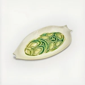 Rare Vintage Bennington Potters Pottery Fish Tray Ceramic David Gil Vermont - Picture 1 of 10
