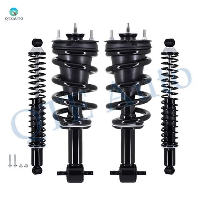 Juego Amortiguador Delantero Rápido-Trasero Completo Para Chevy Silverado 1500 2014-2018 4x4 Foto 1 de 4