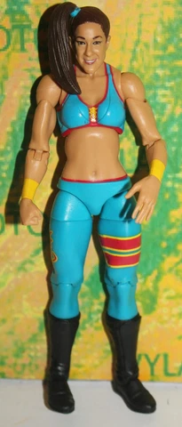WWE Bayley Mattel Basic Wrestling Action Figure Wrestling Series 58 NXT Cover