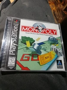 Sony Playstation 1 Ps1 Game Monopoly Black Label as is haven't played in years - Picture 1 of 2