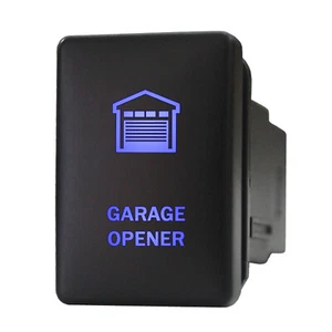 ABRIDOR GARAJE 9B86BM Interruptor pulsador 12V LED azul momentáneo para Toyota Highlander - Imagen 1 de 1
