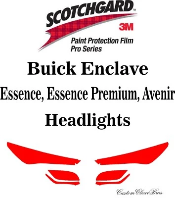 3M Scotchgard Paint Protection Film Pro Series 2022 2023 Buick Enclave - Image 1 of 3