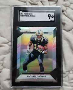 2016 Panini Prizm Silver Refractor Michael Thomas ROOKIE RC #230 SGC 9 - Picture 1 of 2